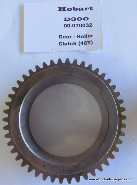 Hobart D300 00-070032 46 Tooth Roller Clutch Gear Used
